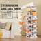 Revolving Shoe Rack Tower Round Carousel Shoe Organizer for Bedroom Entryway